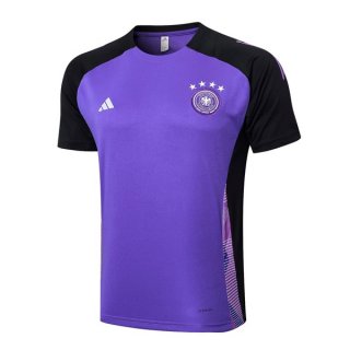 Maglia Formazione Germania 2024 2025 Porpora Nero