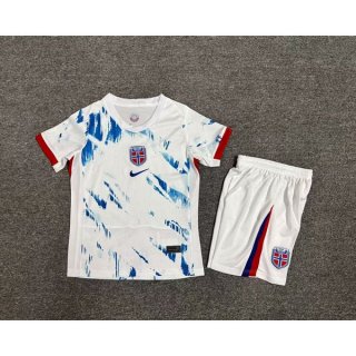 Maglia Noruega Away Bambino 2024 2025