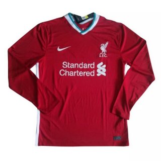 Thailandia Maglia Liverpool Home ML 2020 2021 Rosso