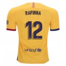 Maglia Barcellona NO.12 Rafinha Away 2019 2020 Giallo