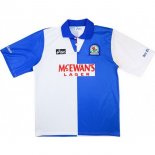 Thailandia Maglia Blackburn Rovers Home Retro 1994 1995 Bianco Blu Thailandia Maglia Blackburn Rovers Home Retro 1994 1995 Bianco Blu