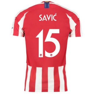 Thailandia Maglia Atletico Madrid NO.15 Savic 2019 2020 Rosso