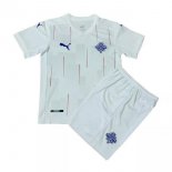 Maglia Islanda Away Bambino 2020 Bianco Maglia Islanda Away Bambino 2020 Bianco