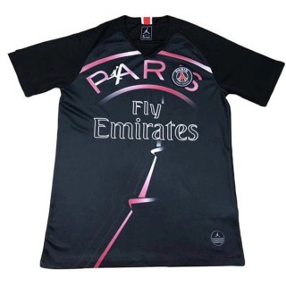 Maglia di Formazione Paris Saint Germain 2019 2020 Nero Rosa