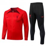 Giacca Liverpool 2023 Rosso Nero Giacca Liverpool 2023 Rosso Nero