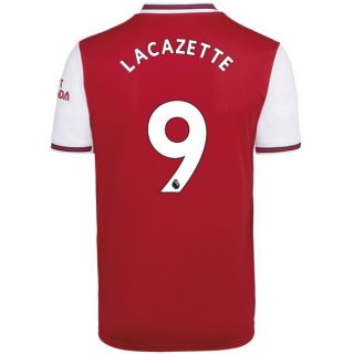 Maglia Arsenal NO.9 Lacazette Home 2019 2020 Rosso