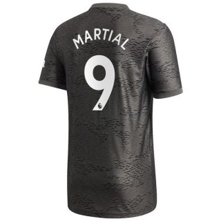 Maglia Manchester United NO.9 Martial Away 2020 2021 Nero