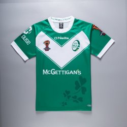 Thailandia Maglia Irlanda O'Neills RLWC Home 2017 2018 Verde Thailandia Maglia Irlanda O'Neills RLWC Home 2017 2018 Verde