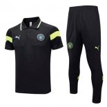 Polo Manchester City Set Completo 2023 2024 Nero 2