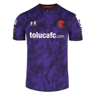 Thailandia Maglia Deportivo Toluca Terza 2021 2022 Porpora