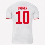 Maglia Juventus NO.10 Dybala Away 2019 2020 Grigio Bianco
