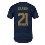 Maglia Real Madrid NO.21 Brahim Away 2019 2020 Blu