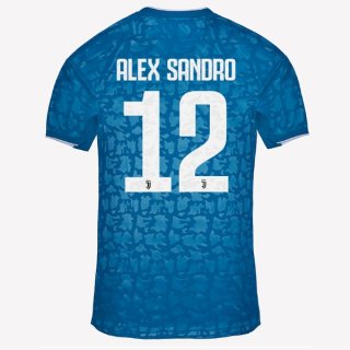 Maglia Juventus NO.12 Alex Sangro Terza 2019 2020 Blu