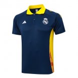 Polo Real Madrid 2024 2025 Blu Giallo 2 Polo Real Madrid 2024 2025 Blu Giallo 2