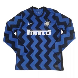 Thailandia Maglia Inter Milan Home ML 2020 2021 Blu