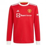 Thailandia Maglia Manchester United Home ML 2021 2022 Rosso