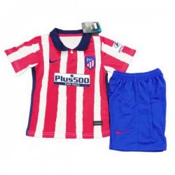 Maglia Atletico Madrid Home Bambino 2020 2021 Rosso