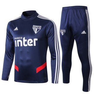 Felpa Bambino Sao Paulo 2019 2020 Blu Navy