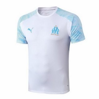 Maglia di Formazione Marseille 2019 2020 Blu Bianco