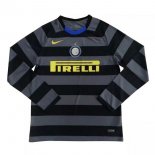 Thailandia Maglia Inter Milan Terza ML 2020 2021 Grigio