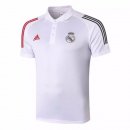 Polo Real Madrid 2020 2021 Bianco Rosso