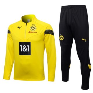 Felpa Allenamento Dortmund 2022 2023 Giallo Nero