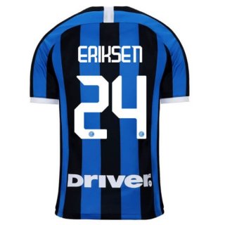 Maglia Inter Milan NO.24 Eriksen Home 2019 2020 Blu