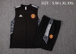 Maglia Manchester United Senza Maniche 2022 Nero Maglia Manchester United Senza Maniche 2022 Nero