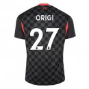 Maglia Liverpool NO.27 Origi Terza 2020 2021 Nero