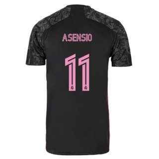 Maglia Real Madrid Terza NO.11 Asensio 2020 2021 Nero