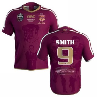 Thailandia Maglia Qld Maroons Smith 2018 Rosso