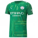 Thailandia Maglia Manchester City Portiere 2021 2022 Verde