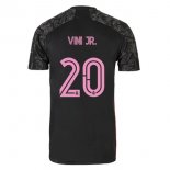 Maglia Real Madrid Terza NO.20 Vini Jr. 2020 2021 Nero
