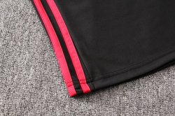 Polo Set Completo Manchester United 2019 2020 Nero Rosso Polo Set Completo Manchester United 2019 2020 Nero Rosso