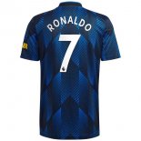 Maglia Manchester United NO.7 Ronaldo Terza 2021 2022 printing