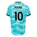 Maglia Liverpool NO.10 Mane Away 2020 2021 Blu