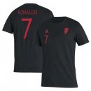 Thailandia Maglia Manchester United Cristiano Ronaldo Nero Thailandia Maglia Manchester United Cristiano Ronaldo Nero