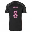 Maglia Real Madrid Terza NO.8 Kroos 2020 2021 Nero Maglia Real Madrid Terza NO.8 Kroos 2020 2021 Nero