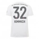 Maglia Bayern Munich NO.32 Kimmich Away 2019 2020 Bianco Maglia Bayern Munich NO.32 Kimmich Away 2019 2020 Bianco