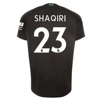 Maglia Liverpool NO.23 Shaqiri Terza 2019 2020 Nero