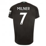 Maglia Liverpool NO.7 Milner Terza 2019 2020 Nero