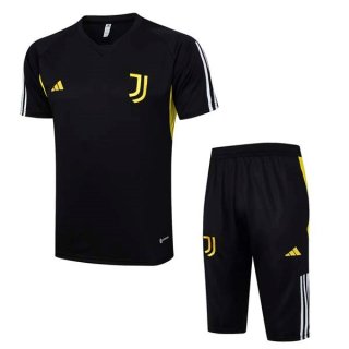 Maglia Formazione Juventus Set Completo 2023 2024 Nero