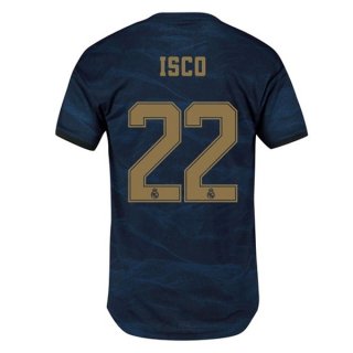 Maglia Real Madrid NO.22 Isco Away 2019 2020 Blu