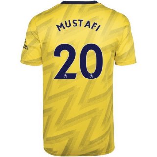 Maglia Arsenal NO.20 Mustafi Away 2019 2020 Giallo