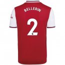 Maglia Arsenal NO.2 Bellerin Home 2019 2020 Rosso Maglia Arsenal NO.2 Bellerin Home 2019 2020 Rosso