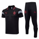 Polo AC Milan Set Completo 2023 2024 Nero Polo AC Milan Set Completo 2023 2024 Nero