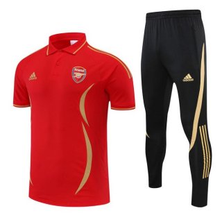 Polo Arsenal Set Completo 2022 2023 Rosso