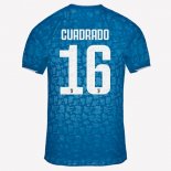 Maglia Juventus NO.16 Cuadredo Terza 2019 2020 Blu