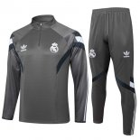 Felpa Allenamento Real Madrid 2024 2025 Grigio 2