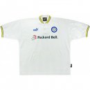 Thailandia Maglia Leeds United Home Retro 1997 1998 Bianco Thailandia Maglia Leeds United Home Retro 1997 1998 Bianco